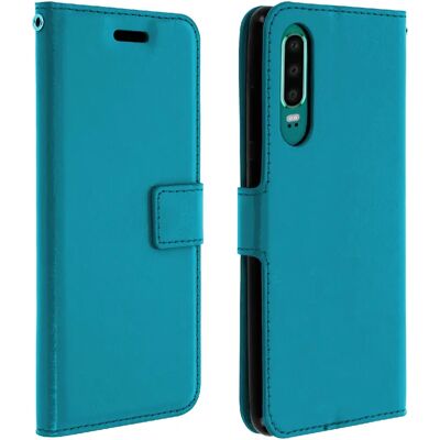 Étui portefeuille pliant Avizar P30 Bleu - Housse pour téléphone - Publicité Étui portefeuille pliant Avizar P30 Bleu - Housse pour téléphone - Publicité