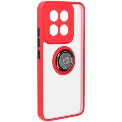 Coque Rouge Antichoc avec Anneau pour Xiaomi 14 - Coque - Publicité Coque Rouge Antichoc avec Anneau pour Xiaomi 14 - Coque - Publicité