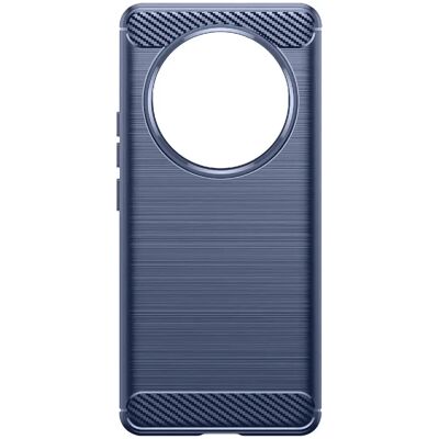 Avizar Coque pour Realme 12 Pro 5G Flexible Effet Carbone et Brossé Bleu - Publicité Avizar Coque pour Realme 12 Pro 5G Flexible Effet Carbone et Brossé Bleu - Publicité