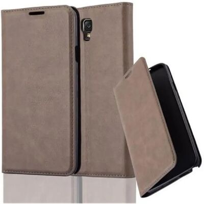 Coque Samsung Galaxy NOTE 3 NEO - Étui de Protection avec Support et Porte-cartes - Café Marron - Publicité Coque Samsung Galaxy NOTE 3 NEO - Étui de Protection avec Support et Porte-cartes - Café Marron - Publicité