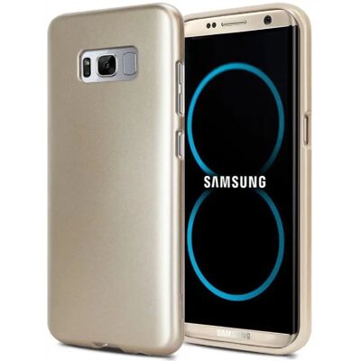 Mercury goospery Coque en polyuréthane I-Jelly Samsung Galaxy S8 - Or - Publicité Mercury goospery Coque en polyuréthane I-Jelly Samsung Galaxy S8 - Or - Publicité
