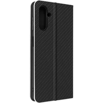 Avizar Étui pour Samsung Galaxy A13 5G et A04s Clapet Porte-carte Design Carbone Noir - Publicité Avizar Étui pour Samsung Galaxy A13 5G et A04s Clapet Porte-carte Design Carbone Noir - Publicité