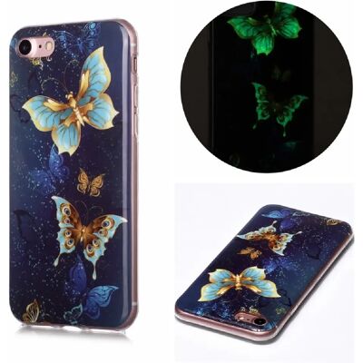 Generic Coque iPhone SE/8/7 - Papillon Lumineux - Publicité Generic Coque iPhone SE/8/7 - Papillon Lumineux - Publicité