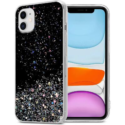 Coque de protection en TPU avec glitter pour iPhone 11 PRO d'Apple - Publicité Coque de protection en TPU avec glitter pour iPhone 11 PRO d'Apple - Publicité