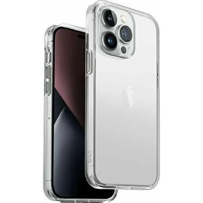 Coque hybride transparente Uniq pour iPhone 14 Pro 6.1" - Publicité Coque hybride transparente Uniq pour iPhone 14 Pro 6.1" - Publicité