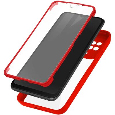 Coque rouge Avizar Xiaomi Redmi 10C - Incassable & Transparent - Publicité Coque rouge Avizar Xiaomi Redmi 10C - Incassable & Transparent - Publicité