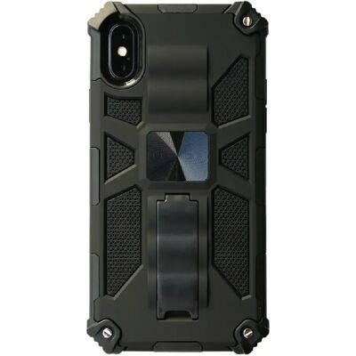 Generic iPhone XS/X Coque Armure - Noir - Publicité Generic iPhone XS/X Coque Armure - Noir - Publicité