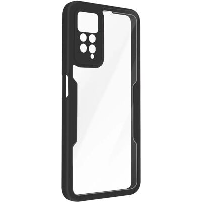 Coque Avizar pour Redmi Note 11/11s - 360° Plexiglas Noir - Publicité Coque Avizar pour Redmi Note 11/11s - 360° Plexiglas Noir - Publicité