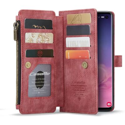 Caseme Étui portefeuille avec support Samsung Galaxy S10 4G - Publicité Caseme Étui portefeuille avec support Samsung Galaxy S10 4G - Publicité