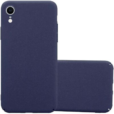 Coque Rigide Bleue Frosty pour Apple iPhone XR - Étui de protection - Publicité Coque Rigide Bleue Frosty pour Apple iPhone XR - Étui de protection - Publicité