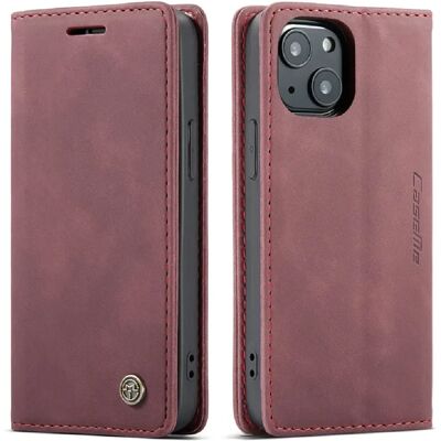 Caseme Étui portefeuille avec support Apple iPhone 13 mini - Rose - Publicité Caseme Étui portefeuille avec support Apple iPhone 13 mini - Rose - Publicité