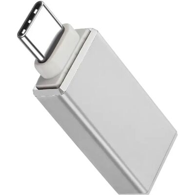 Adaptateur OTG USB-C Femelle à Male Avizar - Argent - Adaptateur USB - Publicité Adaptateur OTG USB-C Femelle à Male Avizar - Argent - Adaptateur USB - Publicité
