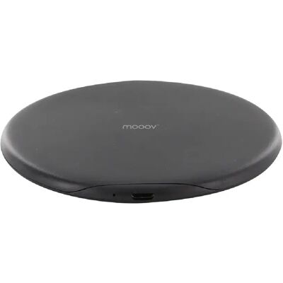 Chargeur Sans Fil Mooov - 10W Charge Rapide - Noir - Publicité Chargeur Sans Fil Mooov - 10W Charge Rapide - Noir - Publicité