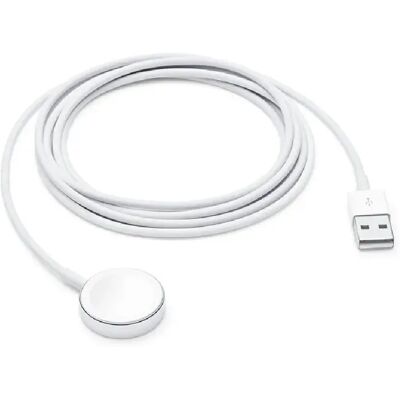Câble de charge magnétique MagSafe Apple Watch - 2m - Blanc - Publicité Câble de charge magnétique MagSafe Apple Watch - 2m - Blanc - Publicité