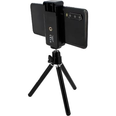 LinQ Mini Trépied Rotatif 360° Smartphone Largeur 51 à 85mm HD-3053 Noir - Publicité LinQ Mini Trépied Rotatif 360° Smartphone Largeur 51 à 85mm HD-3053 Noir - Publicité