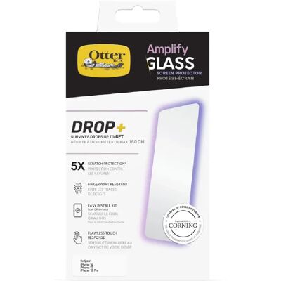 Otterbox Amplify Protection d'écran antimicrobienne pour iPhone - Publicité Otterbox Amplify Protection d'écran antimicrobienne pour iPhone - Publicité