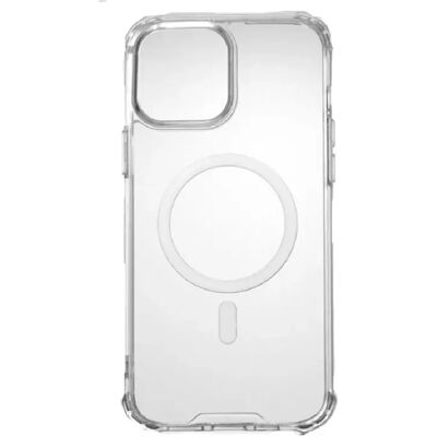 We Coque MagSafe Apple iPhone 13 Pro Max - Transparent - Publicité We Coque MagSafe Apple iPhone 13 Pro Max - Transparent - Publicité