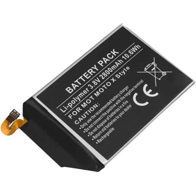 Avizar Batterie de Remplacement Motorola Moto X Style Li-Polymer 3,8V 2800mAh 10,6Wh Noir - Publicité Avizar Batterie de Remplacement Motorola Moto X Style Li-Polymer 3,8V 2800mAh 10,6Wh Noir - Publicité