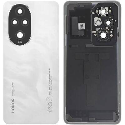 Cache Batterie Original pour Smartphone Honor 200 Pro Plastique Rigide Blanc / Noir - Publicité Cache Batterie Original pour Smartphone Honor 200 Pro Plastique Rigide Blanc / Noir - Publicité