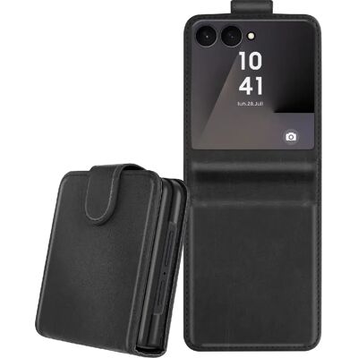 Avizar Étui Chesterfield Porte-Carte pour Z Flip 7 avec Rabat Magnétique Noir - Publicité Avizar Étui Chesterfield Porte-Carte pour Z Flip 7 avec Rabat Magnétique Noir - Publicité