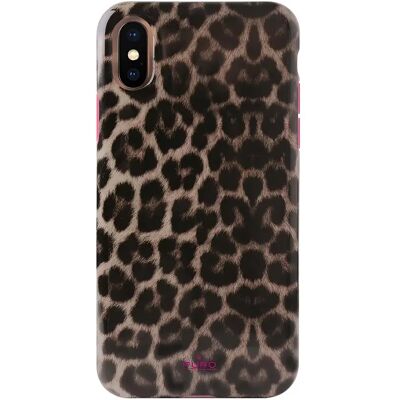 Coque Puro Léopard - iPhone XS Max - Léopard Rose - Antichoc - Publicité Coque Puro Léopard - iPhone XS Max - Léopard Rose - Antichoc - Publicité