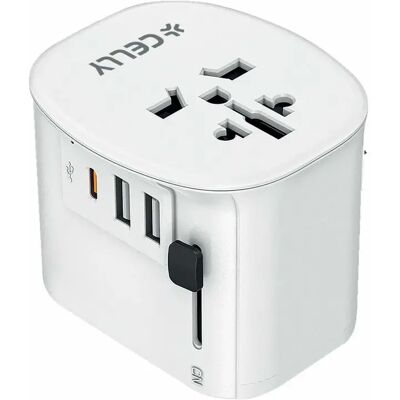 Celly CHARGEUR MULTIPLIUG DE VOYAGE 30 W - charger - Publicité Celly CHARGEUR MULTIPLIUG DE VOYAGE 30 W - charger - Publicité