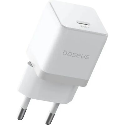 Chargeur Baseus Palm Fast Charger USB-C 30W Cluster Blanc - Publicité Chargeur Baseus Palm Fast Charger USB-C 30W Cluster Blanc - Publicité