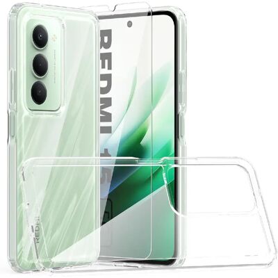 Xeptio Pack coque TPU et protection d'écran en verre trempé pour Xiaomi Redmi 15 5G - Publicité Xeptio Pack coque TPU et protection d'écran en verre trempé pour Xiaomi Redmi 15 5G - Publicité