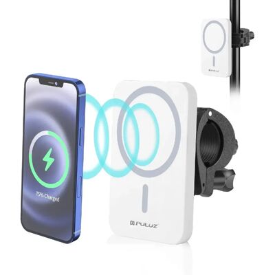 Yonis Chargeur sans fil magnétique pour iPhone 12 - 15 W - blanc - Publicité Yonis Chargeur sans fil magnétique pour iPhone 12 - 15 W - blanc - Publicité