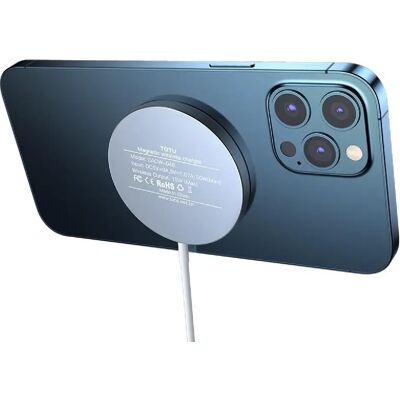 Yonis Chargeur sans fil magnétique pour iPhone 12 mini - 15 W - Publicité Yonis Chargeur sans fil magnétique pour iPhone 12 mini - 15 W - Publicité