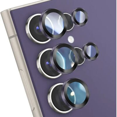 Forcell Verre Trempé Caméra pour Galaxy S24 Ultra Anti-reflet Quintuple Lentille Violet - Publicité Forcell Verre Trempé Caméra pour Galaxy S24 Ultra Anti-reflet Quintuple Lentille Violet - Publicité