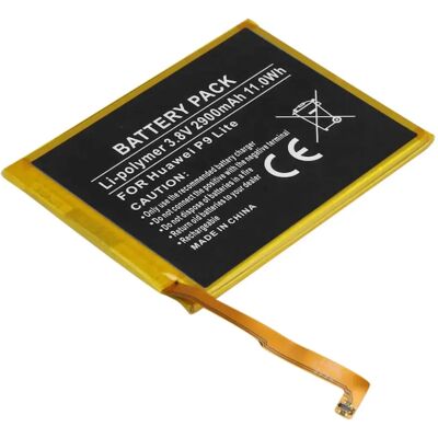 Avizar Batterie Li-Polymer 3,8V pour Huawei P9 Lite 2900mAh 11,0Wh Jaune - Publicité Avizar Batterie Li-Polymer 3,8V pour Huawei P9 Lite 2900mAh 11,0Wh Jaune - Publicité