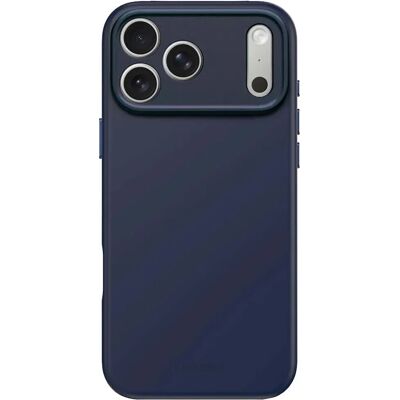 Decoded Coque MagSafe iPhone 17 Pro Max en Silicone Ultra Douce Antichoc Bleu marine - Publicité Decoded Coque MagSafe iPhone 17 Pro Max en Silicone Ultra Douce Antichoc Bleu marine - Publicité