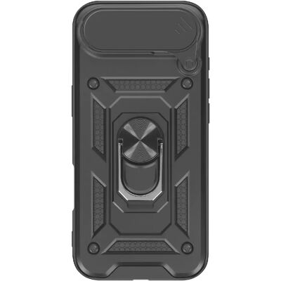 Avizar Coque pour iPhone Air avec Bague Support et Cache Caméra Coulissant Noir - Publicité Avizar Coque pour iPhone Air avec Bague Support et Cache Caméra Coulissant Noir - Publicité