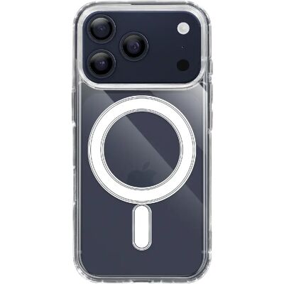 Tactical Coque Renforcée pour iPhone 17 Pro Modèle MagForce Compatible MagSafe Transparent - Publicité Tactical Coque Renforcée pour iPhone 17 Pro Modèle MagForce Compatible MagSafe Transparent - Publicité