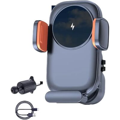 Yonis Chargeur sans fil voiture pour smartphones de 5,4 à 7,2 pouces - 15 W - Publicité Yonis Chargeur sans fil voiture pour smartphones de 5,4 à 7,2 pouces - 15 W - Publicité
