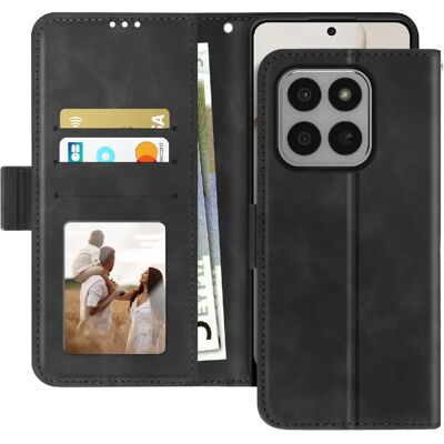 Avizar Étui Folio pour Honor 400 Smart avec Porte-cartes Amovible et Fonction Stand Noir - Publicité Avizar Étui Folio pour Honor 400 Smart avec Porte-cartes Amovible et Fonction Stand Noir - Publicité