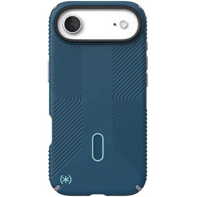 Speck Coque MagSafe pour iPhone Air Ultra Renforcé Série Presidio2 Grip Bleu nuit - Publicité Speck Coque MagSafe pour iPhone Air Ultra Renforcé Série Presidio2 Grip Bleu nuit - Publicité