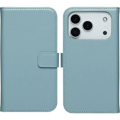 Selencia Étui portefeuille Apple iPhone 17 Pro Max - Bleu - Publicité Selencia Étui portefeuille Apple iPhone 17 Pro Max - Bleu - Publicité