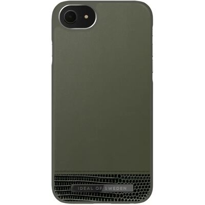 IDEAL OF SWEDEN Coque pour iPhone SE 2022 / 8 / 7 / 6s / 6 avec Dos Rigide et Texturé Vert - Publicité IDEAL OF SWEDEN Coque pour iPhone SE 2022 / 8 / 7 / 6s / 6 avec Dos Rigide et Texturé Vert - Publicité