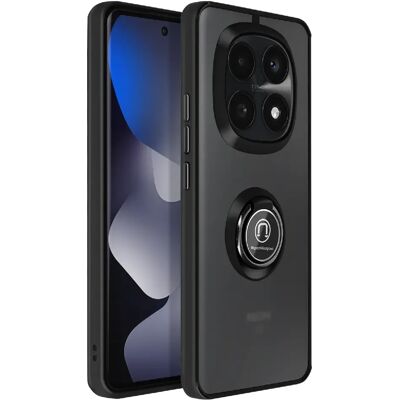 Avizar Coque pour Redmi Note 15 avec Anneau Magnétique Rotatif et Finition Givrée Noir - Publicité Avizar Coque pour Redmi Note 15 avec Anneau Magnétique Rotatif et Finition Givrée Noir - Publicité