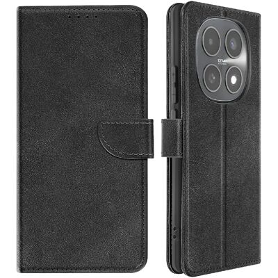 Avizar Étui pour Redmi Note 15 5G Effet Cuir avec Porte-cartes et Fonction Stand Noir - Publicité Avizar Étui pour Redmi Note 15 5G Effet Cuir avec Porte-cartes et Fonction Stand Noir - Publicité