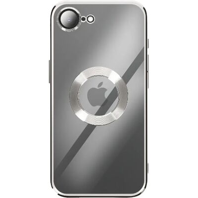 Avizar Coque pour iPhone 17e avec Contour Chromé en Silicone Souple Argent - Publicité Avizar Coque pour iPhone 17e avec Contour Chromé en Silicone Souple Argent - Publicité