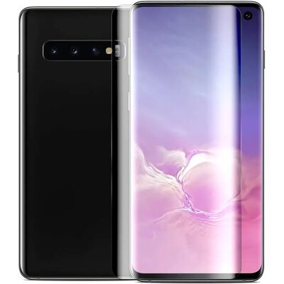 Visiodirect Kit verre trempé et coque pour Samsung Galaxy S10 - Noir - Publicité Visiodirect Kit verre trempé et coque pour Samsung Galaxy S10 - Noir - Publicité