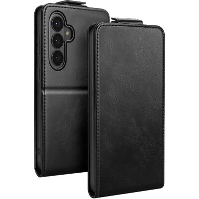 Avizar Étui Clapet Vertical pour Galaxy S26 avec Porte-carte et Support Vidéo Noir - Publicité Avizar Étui Clapet Vertical pour Galaxy S26 avec Porte-carte et Support Vidéo Noir - Publicité