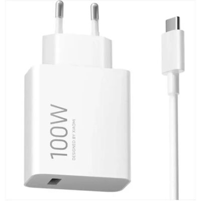 Chargeur USB-A Xiaomi BHR095VEU 100W Blanc - Publicité Chargeur USB-A Xiaomi BHR095VEU 100W Blanc - Publicité
