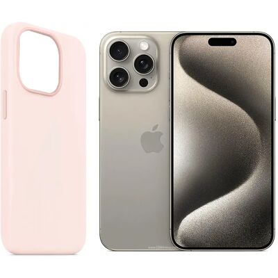 Visiodirect Coque de protection en silicone pour iPhone 16 Pro Max - 6,9 pouces - Rose - Publicité Visiodirect Coque de protection en silicone pour iPhone 16 Pro Max - 6,9 pouces - Rose - Publicité
