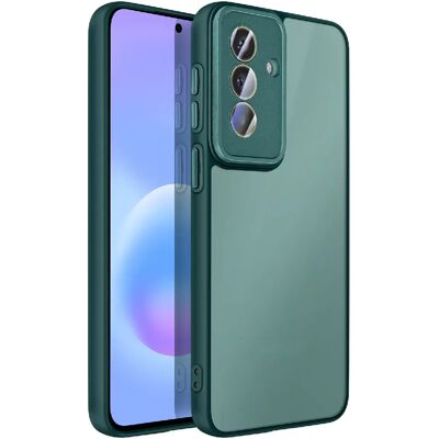Avizar Coque pour Galaxy A57 Dos Givré Vert foncé - Publicité Avizar Coque pour Galaxy A57 Dos Givré Vert foncé - Publicité