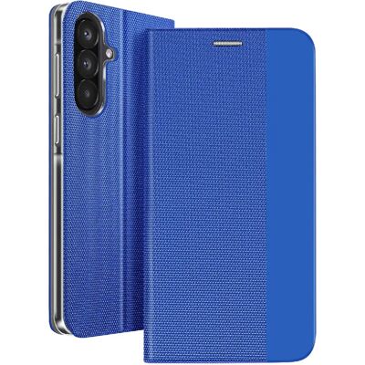Avizar Étui pour Galaxy A57 Série Sensitive avec Fonction Support en Tissu Bleu - Publicité Avizar Étui pour Galaxy A57 Série Sensitive avec Fonction Support en Tissu Bleu - Publicité
