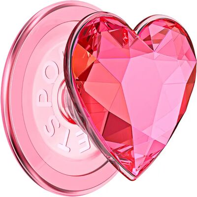 PopSockets Support Smartphone PopGrip Premium MagSafe Stand et Selfie Effet Cristal Rose - Publicité PopSockets Support Smartphone PopGrip Premium MagSafe Stand et Selfie Effet Cristal Rose - Publicité